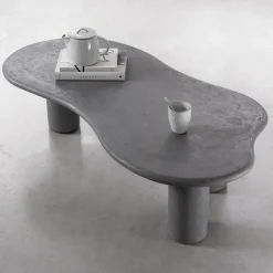 Hot DTP Home Organische Salontafel Curva Betonlook Grijs