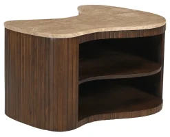 Best Artistiq Living Organische Salontafel Hau Mangohout, 60 x 40cm, kleur Bruin