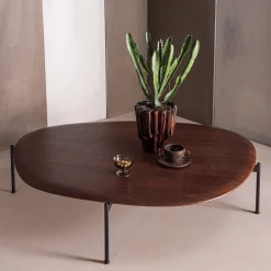 Best WOOOD Organische Salontafel Kota 121 x 97cm