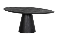 Sale WOOOD Organische Salontafel Posture Mangohout, kleur Zwart