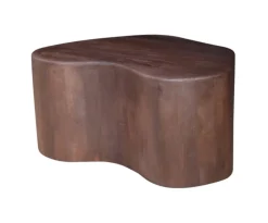 New LABEL51 Organische Salontafel Savi Mangohout, 80 x 70cm