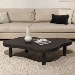 Best Livingfurn Organische Salontafel Tobago Eiken, 135 x 82cm