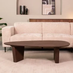 Online LABEL51 Organische Salontafel Wow Mangohout, 135 x 75cm