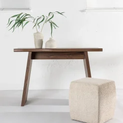 Hot Nohr Organische Sidetable Darrnell , 120 x 40cm Walnoot