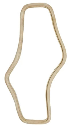 Discount Light & Living Organische Spiegel Celano Mangohout, kleur Naturel