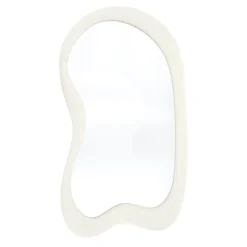 Sale By-Boo Organische Spiegel Evol Bouclé, 100 x 58cm Beige