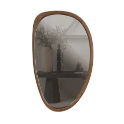 Hot WOOOD Organische Spiegel Leif MDF, 64 x 38cm Naturel