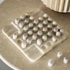 Outlet By-Boo Ornament Solitaire Marmer Beige