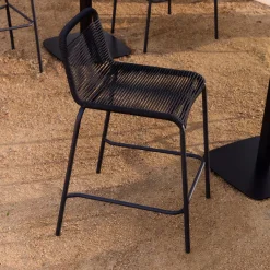 New Kave Home Outdoor Barkruk Lambton (zithoogte 62cm)