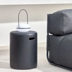 New Kave Home Outdoor Bijzettafel Taimi Beton, Ø35cm