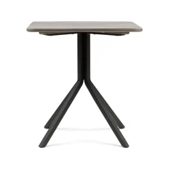 Best Rivièra Maison Outdoor Bistrotafel Bondi Beach Teakhout, 70 x 70cm Espresso