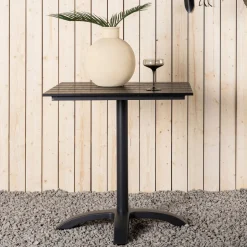 Hot Nohr Outdoor Bistrotafel Corrine 70 x 70cm Zwart