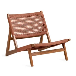 New Jesper Home Outdoor Fauteuil Kuwana Amber Teakhout