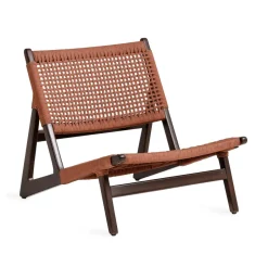 New Jesper Home Outdoor Fauteuil Kuwana Espresso Teakhout