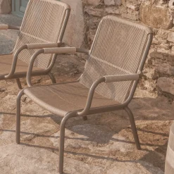 Best Kave Home Outdoor Fauteuil Salis Gevlochten touw