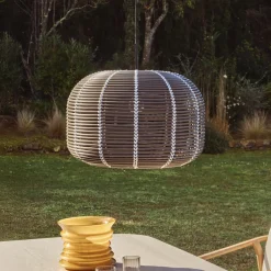 Discount Kave Home Outdoor Lampenkap Garoina Op zonne-energie, 50cm