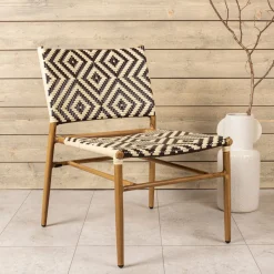 Nohr Outdoor Loungestoel Cherrise Rotan en Wicker Bruin