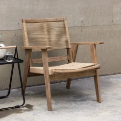 Hot Nohr Outdoor Loungestoel Rashidah Acaciahout Bruin