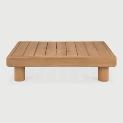 Online Ethnicraft Outdoor Salontafel Monocle Teakhout, 83 x 83cm Naturel
