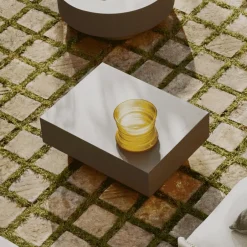 Sale Kave Home Outdoor Salontafel Rustella 80 x 60cm, kleur Bruin