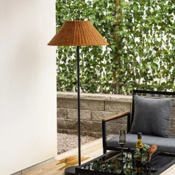 Hot Nohr Outdoor Solar Vloerlamp Tamella 150cm, kleur Bruin