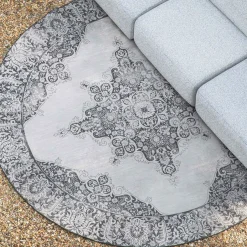 Zuiver Outdoor Vloerkleed Coventry kleur Zwart