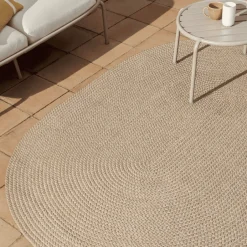 Best Kave Home Ovaal Vloerkleed Despas kleur Beige