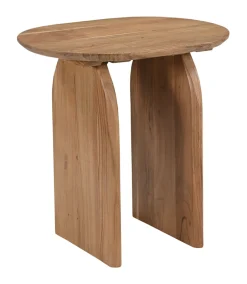 Artistiq Living Ovale Bijzettafel Sequia Acaciahout, 60 x 45cm