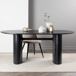 Nohr Ovale Eettafel Analuisa MDF, 180 x 75cm