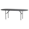 Discount WOOOD Ovale Eettafel Arthur Eikenhout, 220 x 90cm