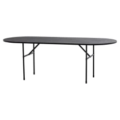 Discount WOOOD Ovale Eettafel Arthur Eikenhout, 220 x 90cm