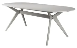 Sale ZILT Ovale Eettafel Ciearra 220 x 95cm, kleur Beige