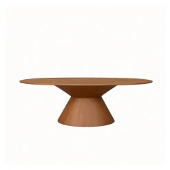 Sale LABEL51 Ovale Eettafel Jagger l Mangohout, 220 x 110cm Nature