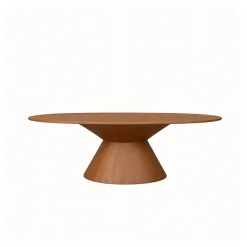 Discount LABEL51 Ovale Eettafel Jagger l Mangohout, 200 x 110cm Nature