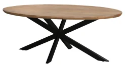 Discount Livingfurn Ovale Eettafel Jesper Mangohout