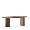 Sale Kave Home Ovale Eettafel Nealy Walnootfineer