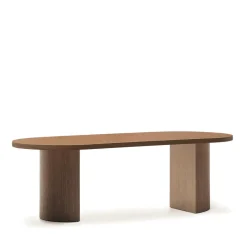 Sale Kave Home Ovale Eettafel Nealy Walnootfineer