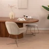 Sale Sohome Ovale Eettafel Sadey Mangohout, kleur Naturel