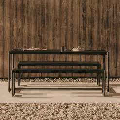 Online Kave Home Picknickset Sotil Met tuintafel en 2 tuinbanken