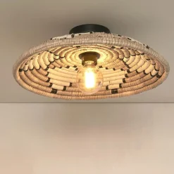 GOOD&MOJO Plafondlamp Andros Zeegras, 45cm