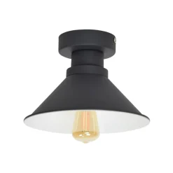 Outlet Urban Interiors Plafondlamp Dock Ø22cm, kleur Vintage Black