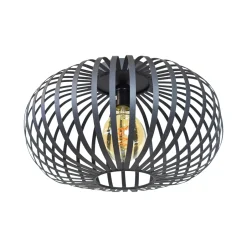 Clearance Urban Interiors Plafondlamp Flow Ø40x23, kleur Vintage Black
