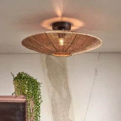 Hot GOOD&MOJO Plafondlamp Iguazu Jute, 55cm Naturel