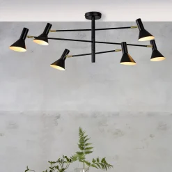 New it's about RoMi Plafondlamp Izmir 6-lamps