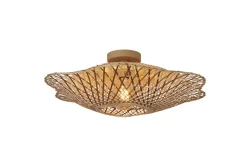 New GOOD&MOJO Plafondlamp Madura Bamboe, kleur Naturel/Bruin