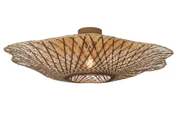 New GOOD&MOJO Plafondlamp Madura Bamboe, kleur Naturel/Bruin