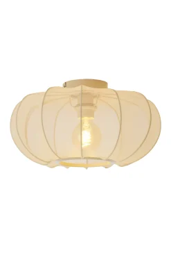 Hot Light & Living Plafondlamp Plumalia kleur Zand