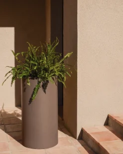 Online Kave Home Plantenpot Aiguablava kleur Bruin