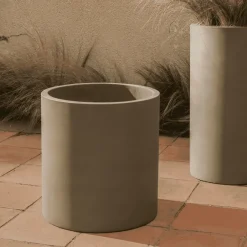 Hot Kave Home Plantenpot Aiguablava kleur Grijs