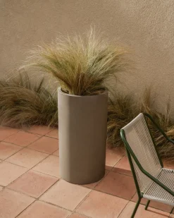 Hot Kave Home Plantenpot Aiguablava kleur Grijs